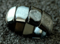 Preview: Achat-Kristall Armband schwarz
