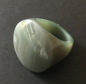 Preview: Streifen Achat-Ring grau