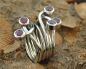 Preview: Rhodolith Ring Silber