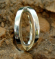 Preview: Silber Designer-Ring  in V-Form