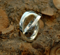 Preview: Silber Designer-Ring  in V-Form