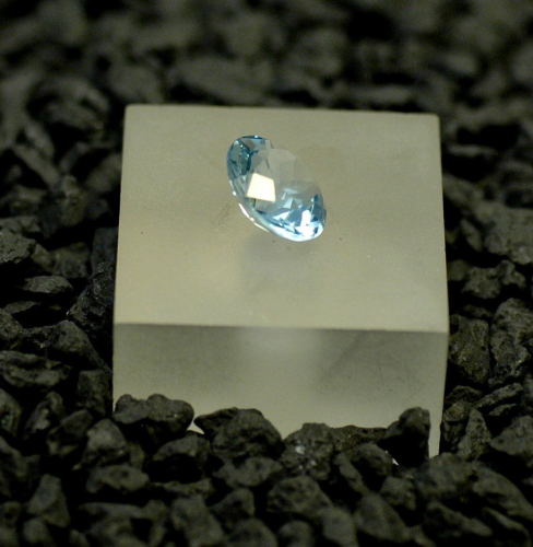 Aquamarin rund 2,35ct