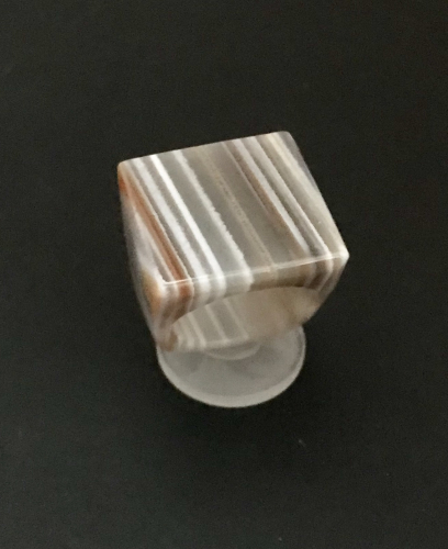 Streifen Karneol-Ring