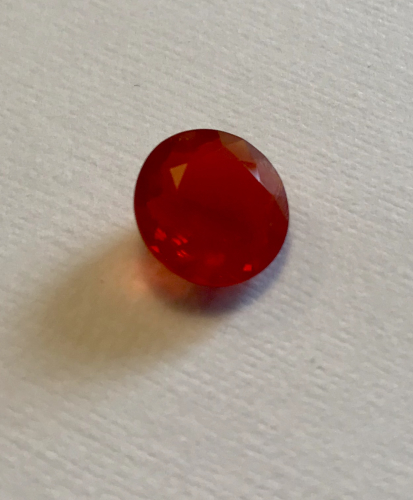 Feuer-Opal rund Top Qualität
