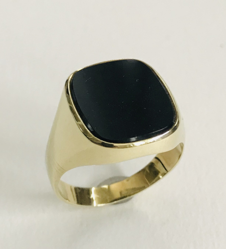 Siegelring-Onyx 585 GG