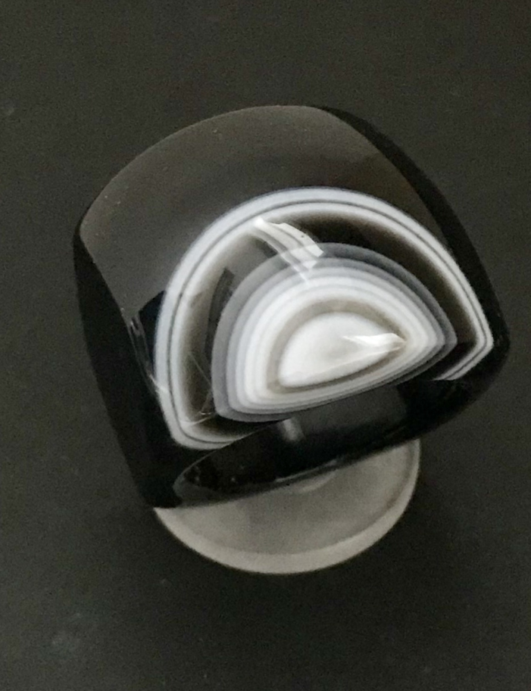 Augen Achat-Ring