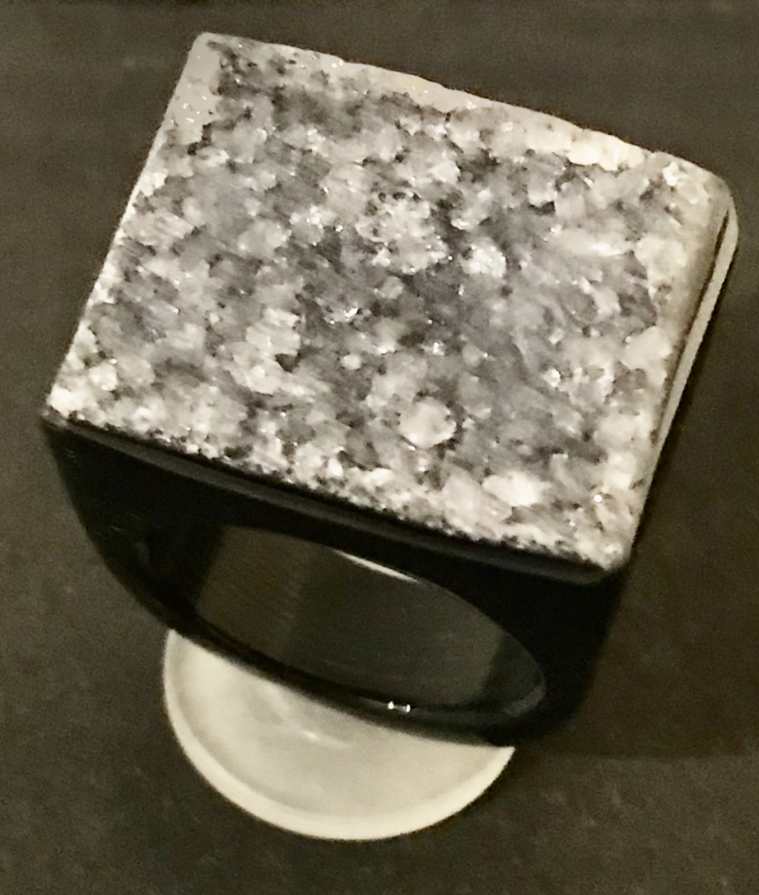 Kristall Achat-Ring