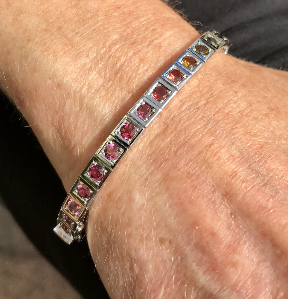 Turmalin Armband 750 WG