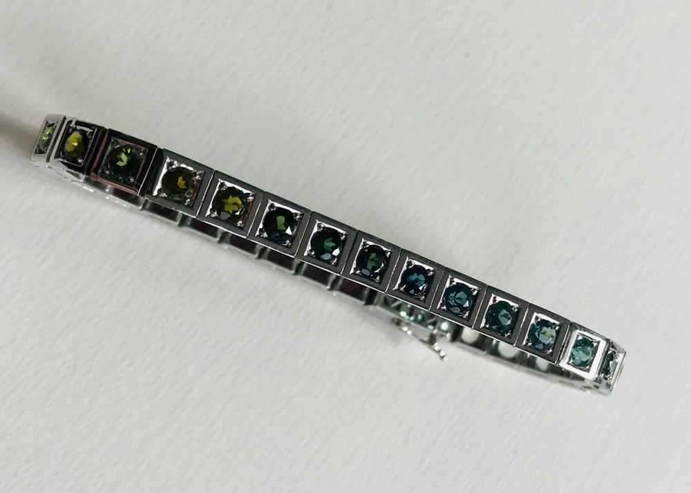 Turmalin Armband 750 WG
