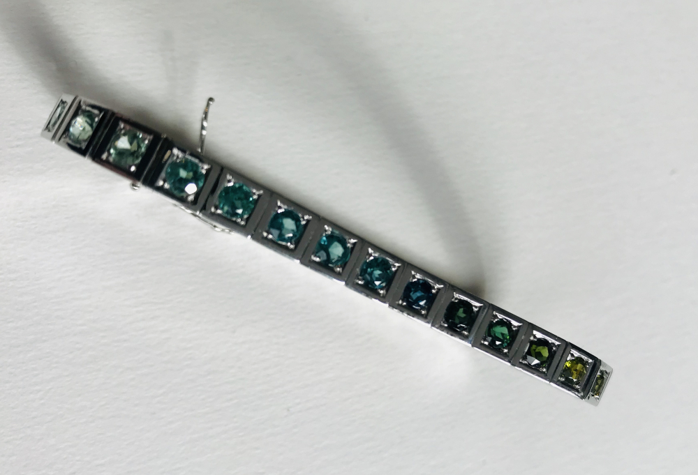 Turmalin Armband 750 WG