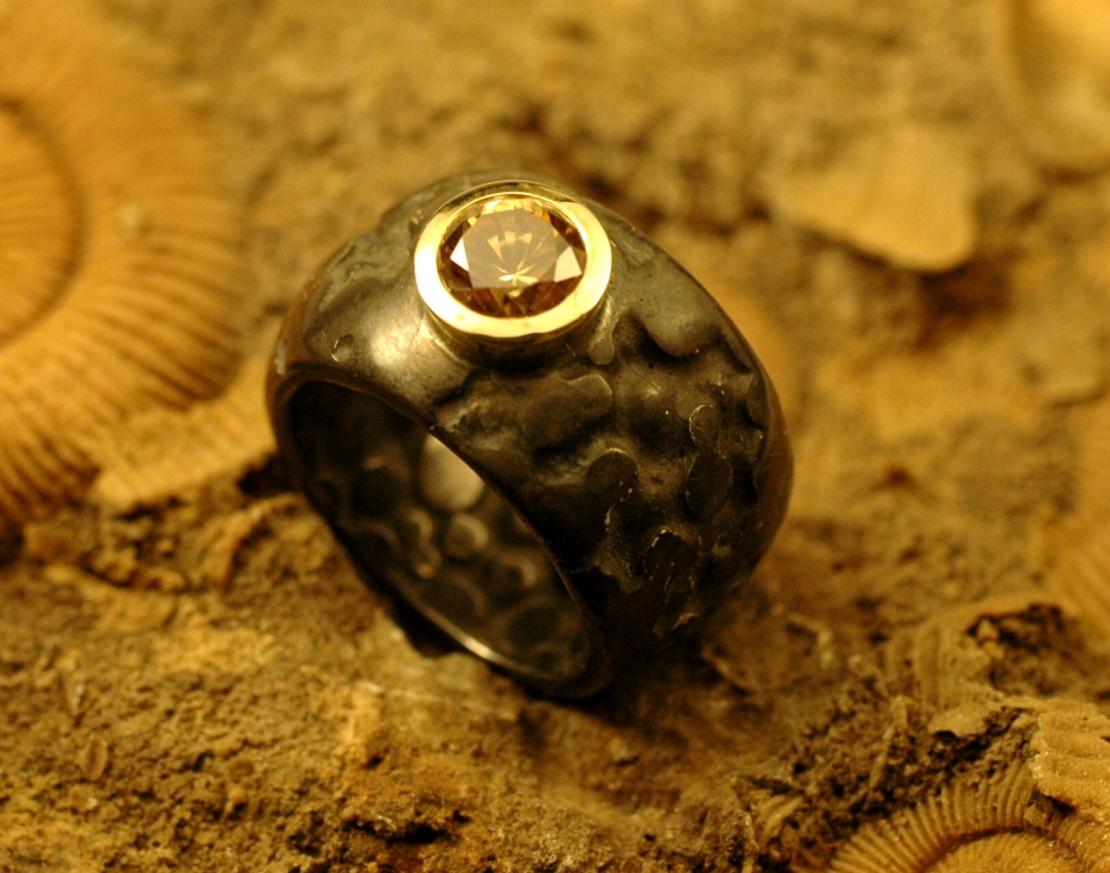 Natur Zirkon Ring