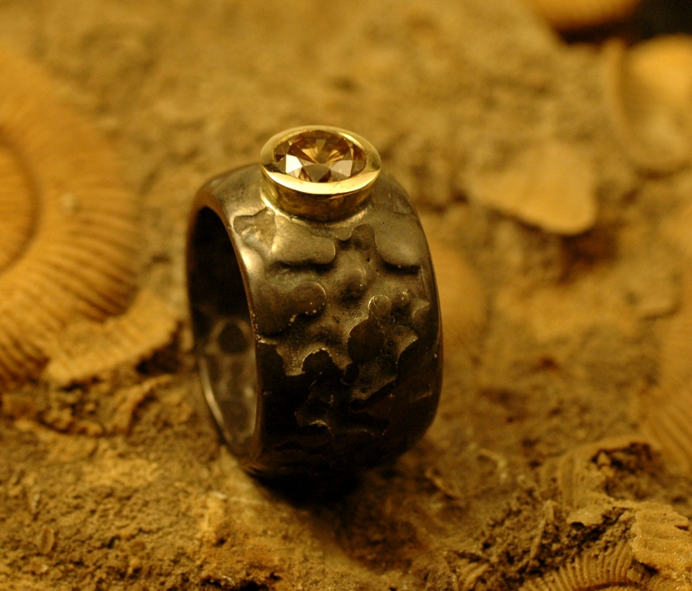 Natur Zirkon Ring