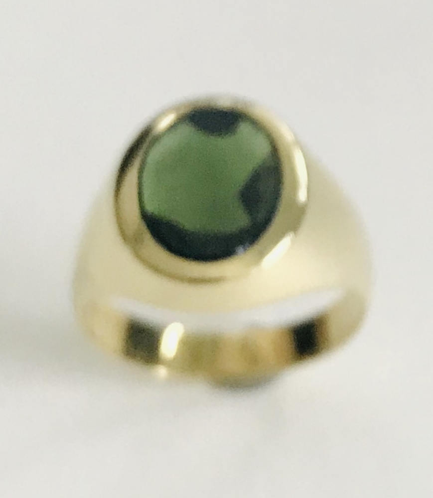 Turmalin-Siegelring 3,02 ct 585 GG