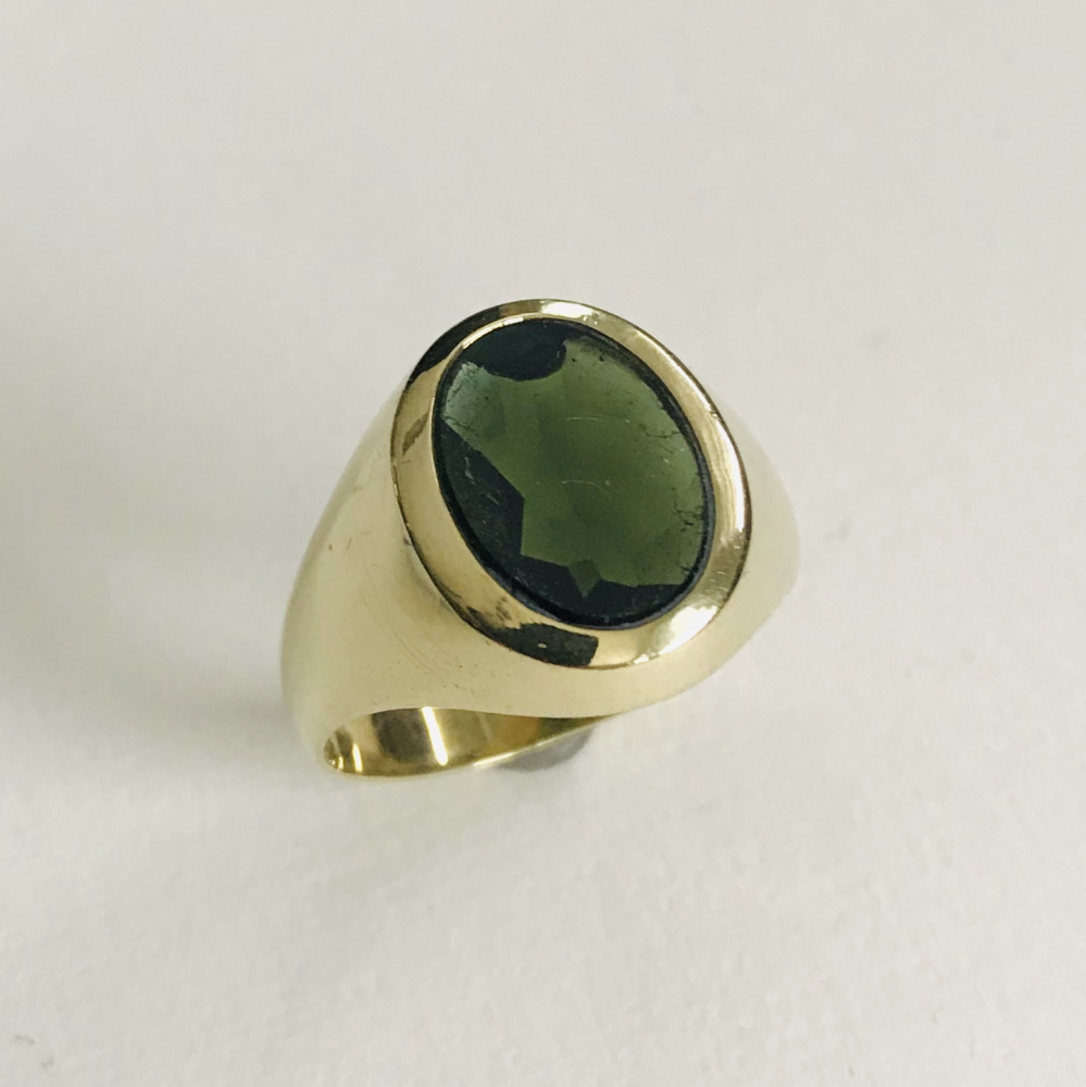Turmalin-Siegelring 3,02 ct 585 GG