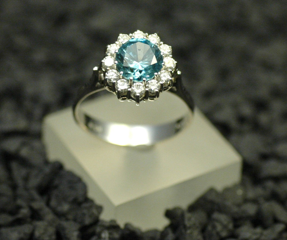Zirkon-Brillant-Ring