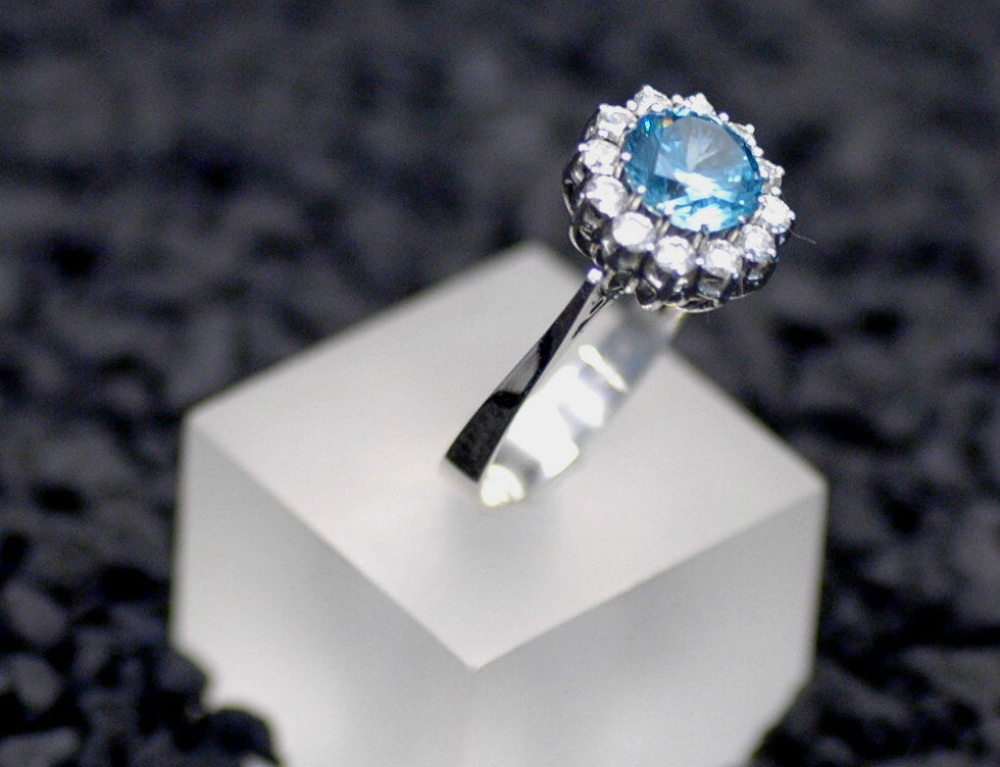 Zirkon-Brillant-Ring