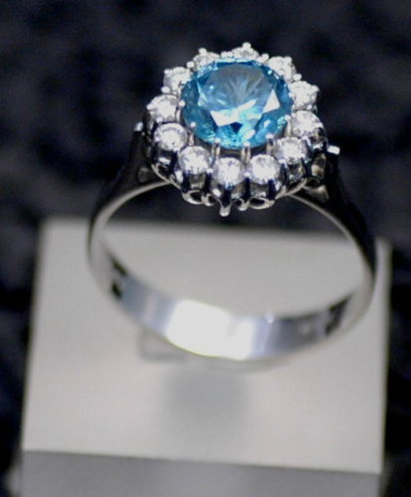 Zirkon-Brillant-Ring