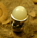 Mondstein Ring Silber